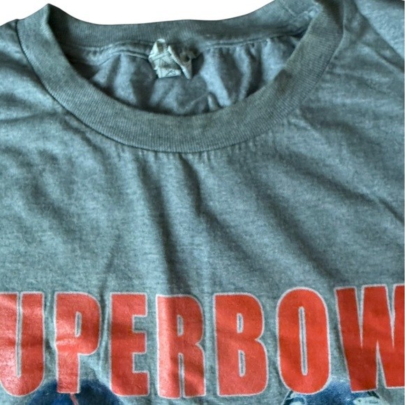 Vintage Super Bowl XLVIII Tee Broncos vs Seahawks 3XL - Picture 4 of 9
